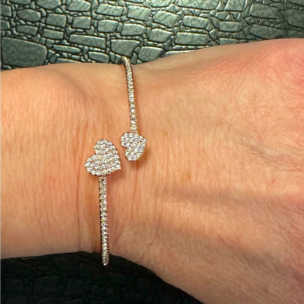 Kate Spade Gold Heart Cuff Bracelet